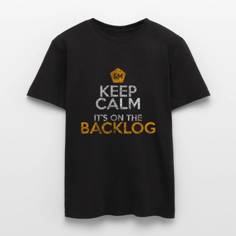 Backlog Scrum Master Docker Computer Geek Men’s T-shirt