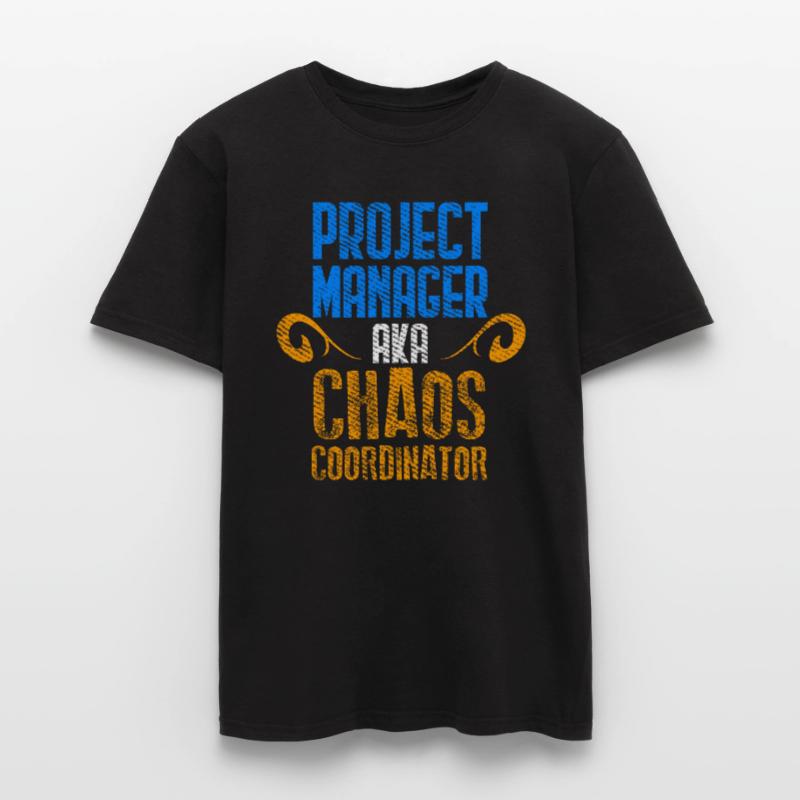 Projekt Manager Scrum Master Git Programmer Männer T-Shirt