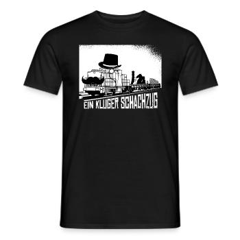 Ein Kluger Schachzug! Schach Spruch Wortspiel - Männer T-Shirt - Schwarz - Vorne - AI Model Male 178 light (178cm)