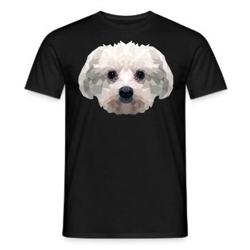 Polygone maltais - T-shirt homme - noir - Devant - AI Model Male 178 light (178cm)