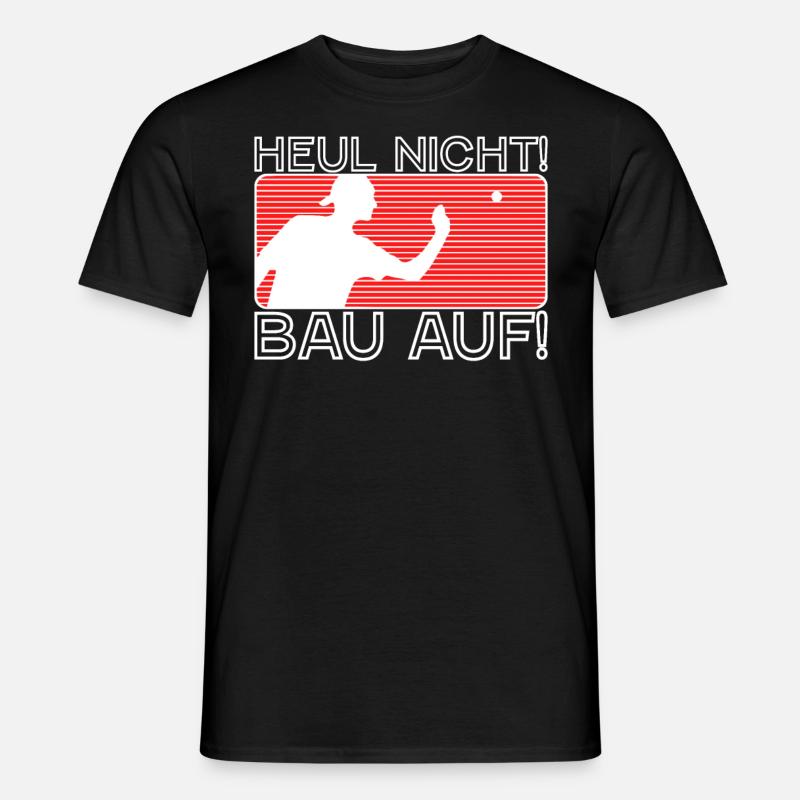 Bierpong - Männer T-Shirt - Schwarz