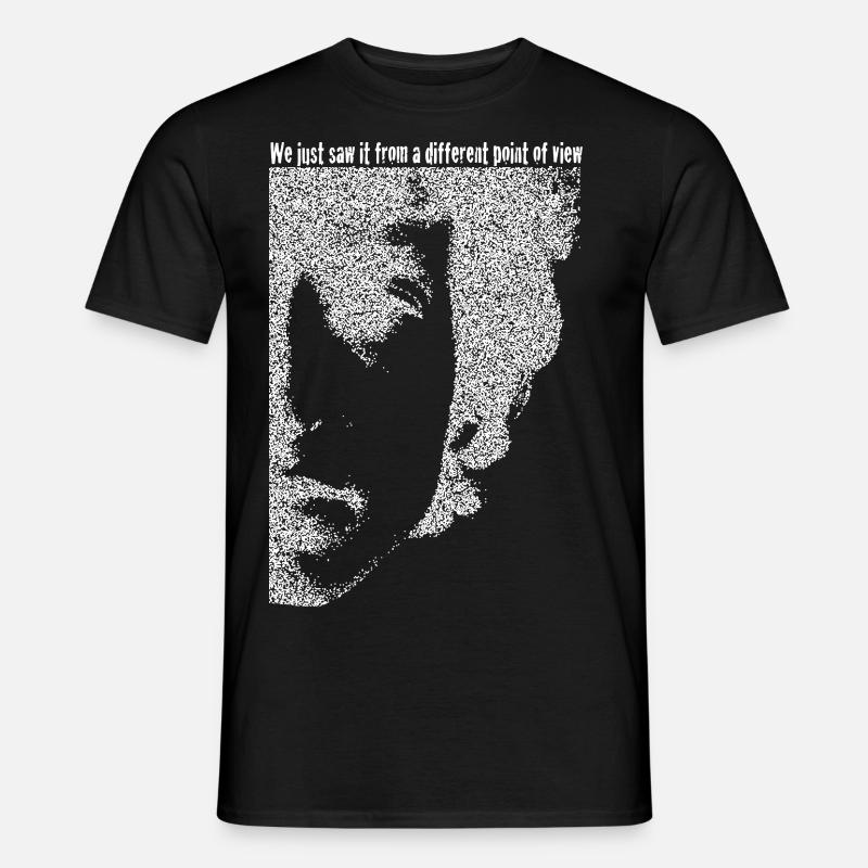 Pointilism Dylan DylanArt Jack Joblin - T-skjorte herre - svart