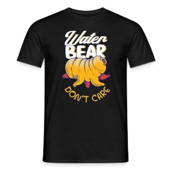 Biologen Bärtierchen Tardigrade Geschenk - Männer T-Shirt - Schwarz - Vorne - AI Model Male 178 light (178cm)
