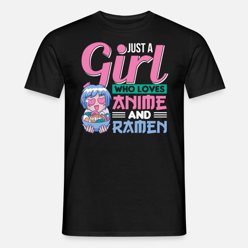 Weeb Sketching Anime Geschenk - Männer T-Shirt - Schwarz