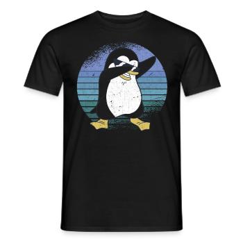 Costume de pingouin, pingouins, pingouins - T-shirt homme - noir - Devant - AI Model Male 178 light (178cm)