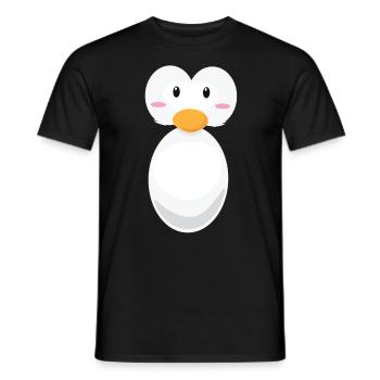 Costume de pingouin, pingouins, pingouins - T-shirt homme - noir - Devant - AI Model Male 178 light (178cm)