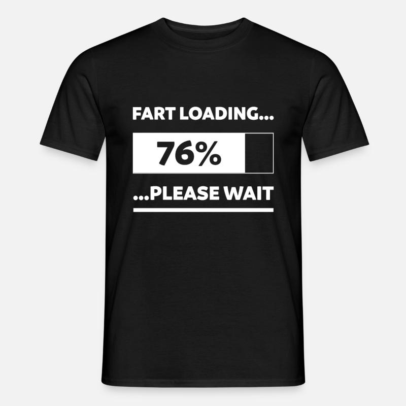 Prut Loading - Funny Citater Gave - Mænd T-shirt - sort