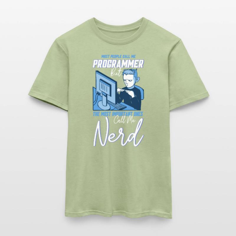Softwareentwickler Computerfreak Programmierer Männer T-Shirt