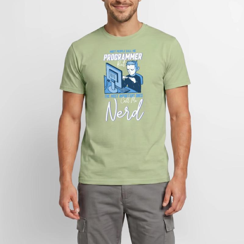 Softwareentwickler Computerfreak Programmierer Männer T-Shirt