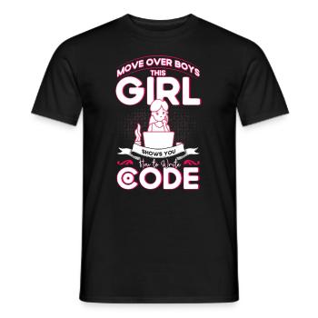 Softwareentwickler Entwickler Nerd Programmierer - Männer T-Shirt - Schwarz - Vorne - AI Model Male 178 light (178cm)