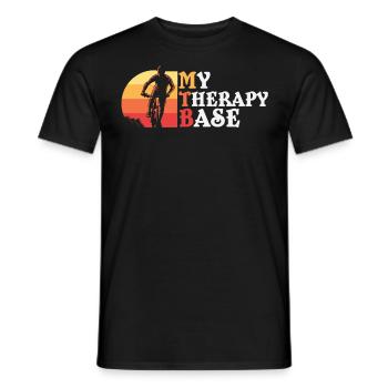 VTT, VTT, VTT - T-shirt homme - noir - Devant - AI Model Male 178 light (178cm)
