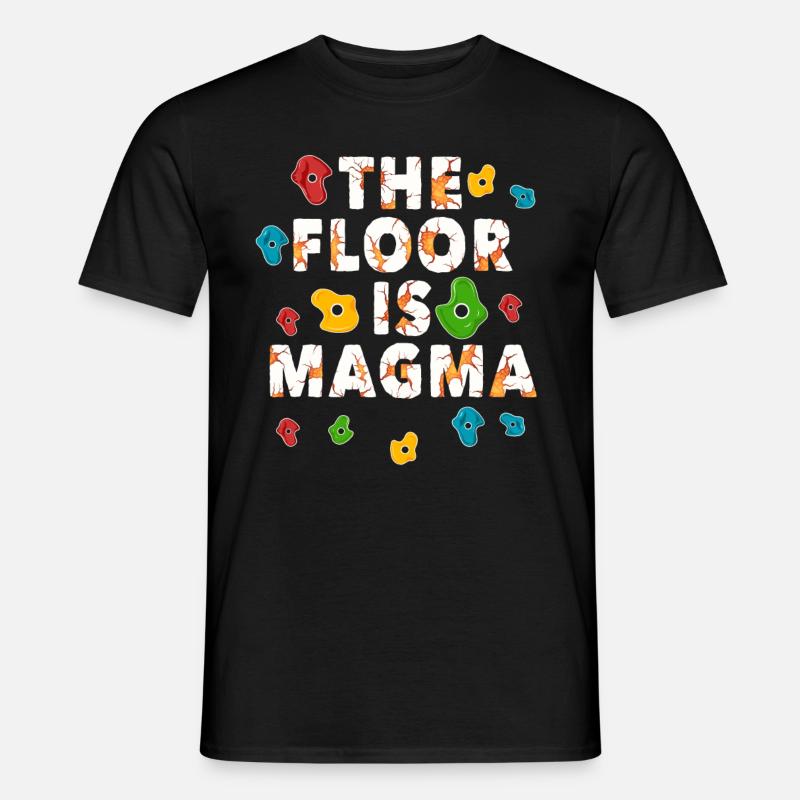Klettern, Klettern, Klettern - Männer T-Shirt - Schwarz