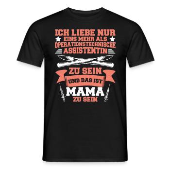 Krankenhaus Spruch Geschenk - Männer T-Shirt - Schwarz - Vorne - AI Model Male 178 light (178cm)