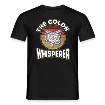 Proktologe Arzt Gastroenterologe Geschenk - Männer T-Shirt - Schwarz - Vorne - AI Model Male 178 light (178cm)