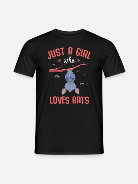 Bats, Bat - Men's T-Shirt - black