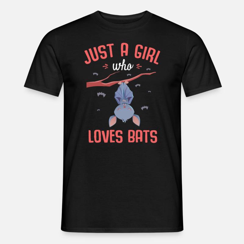 Fledermäuse, Fledermaus - Männer T-Shirt - Schwarz