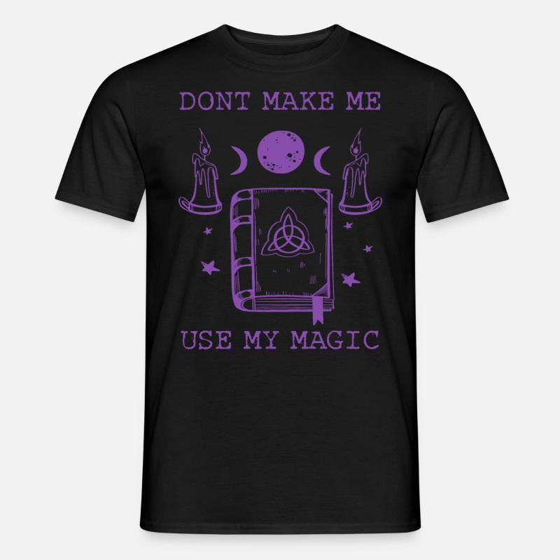 Wicca Witchcraft Hexen Magical - Männer T-Shirt - Schwarz