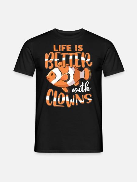 Saltwater Aquarium Aquarium - Men's T-Shirt - black