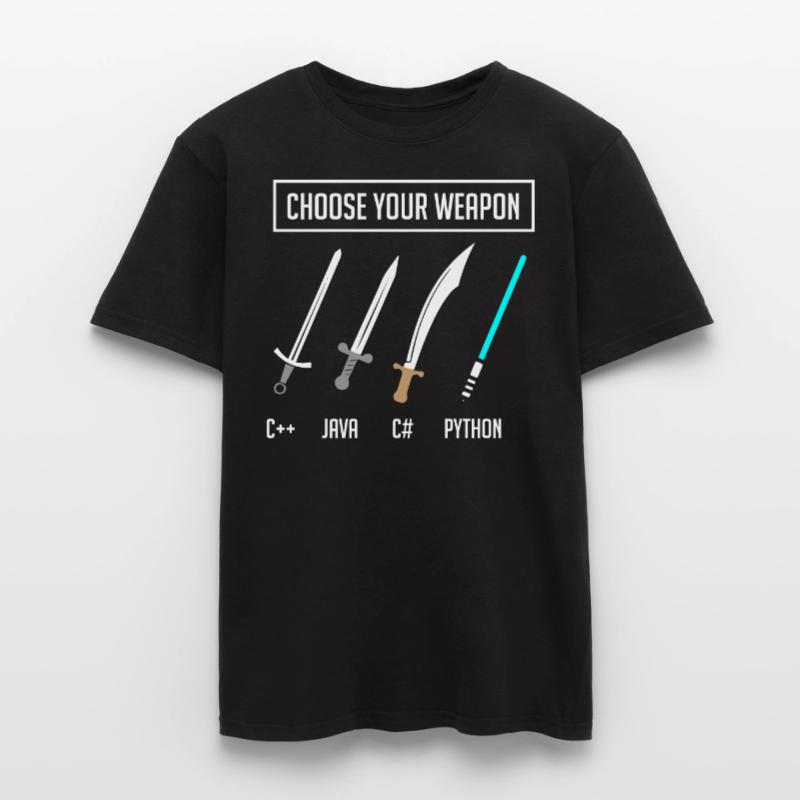 Python-Programmierung, Programmierer Python-Code Männer T-Shirt