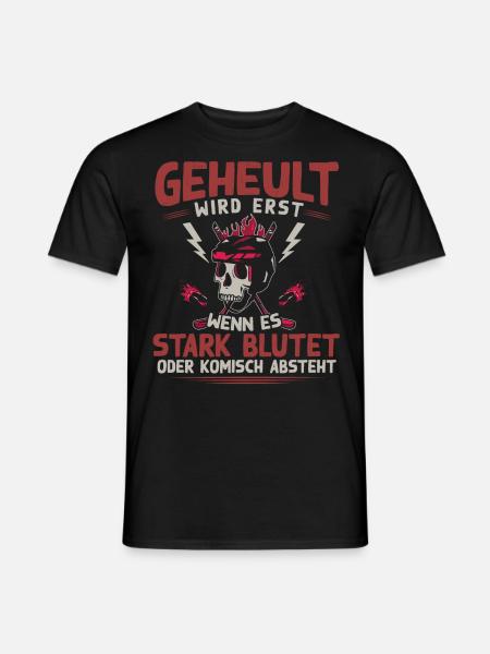 Eishockey Spieler, Eishockey - Männer T-Shirt - Schwarz