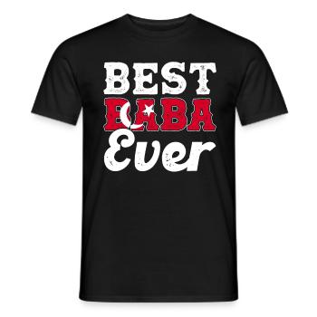 Turkish Turks Türkiye Gift - Men's T-Shirt - black - Front - AI Model Male 178 light (178cm)