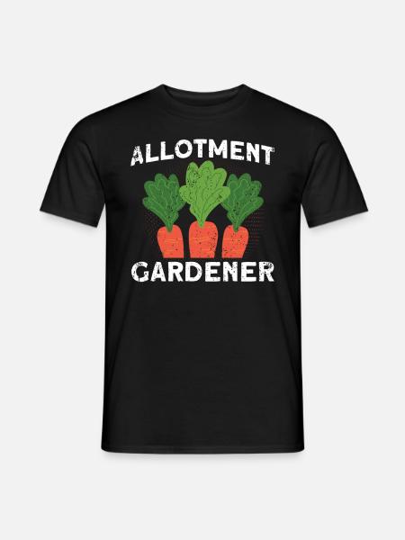 Kleingärtner Gartenarbeit Hobbygärtner Geschenk - Männer T-Shirt - Schwarz