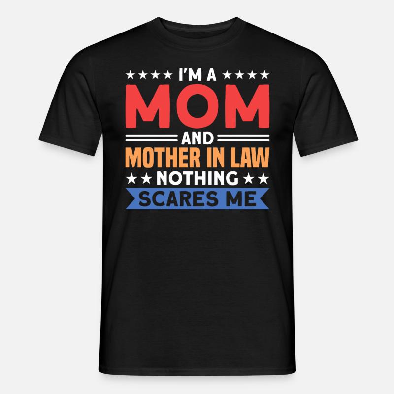Schwiegermutter Schwiegermutter Mutter - Männer T-Shirt - Schwarz