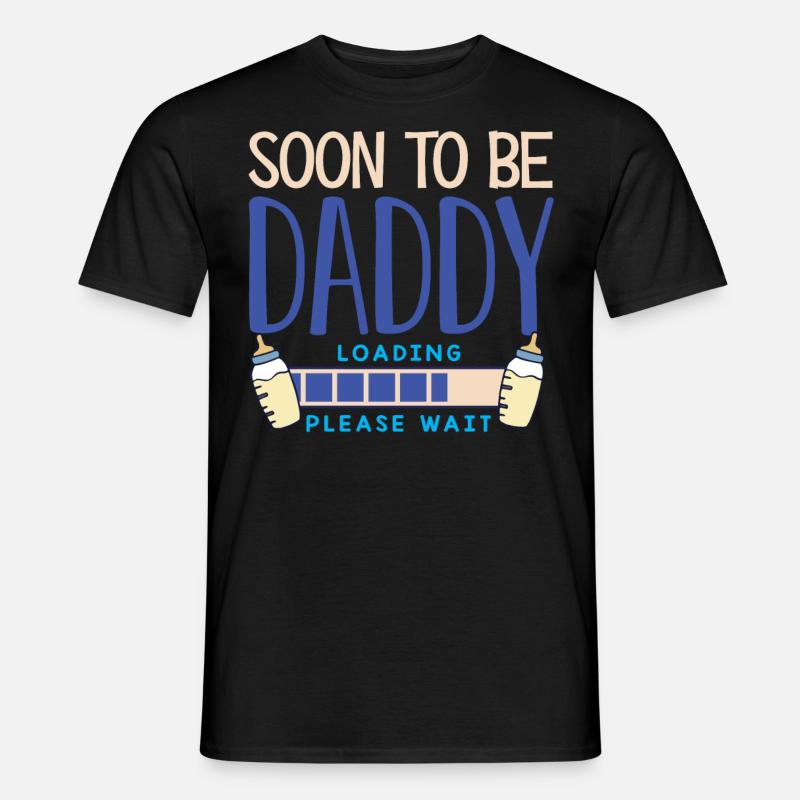 Bald Daddy Sein, Vater - Männer T-Shirt - Schwarz
