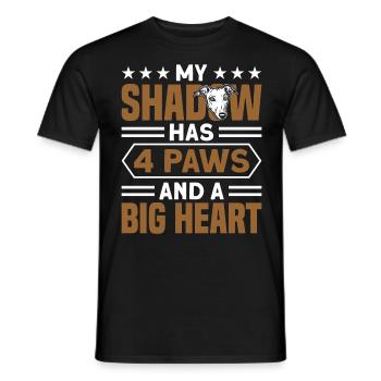 Hundehalter Windhund Liebhaber Windhund - Männer T-Shirt - Schwarz - Vorne - AI Model Male 178 light (178cm)