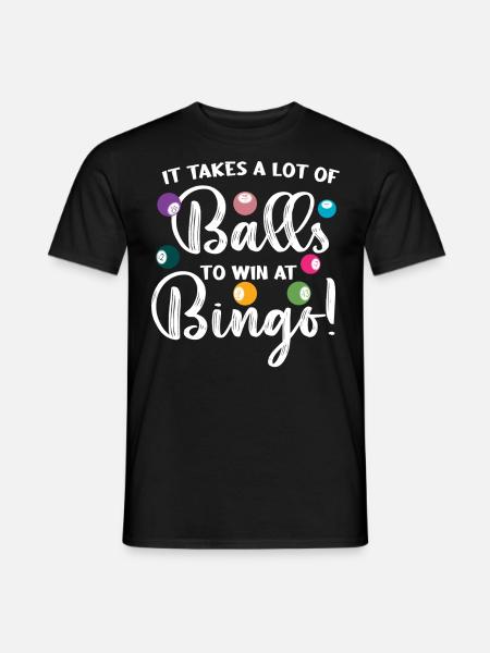 Bingo Players, Bingo, Bingo Balls - Men's T-Shirt - black