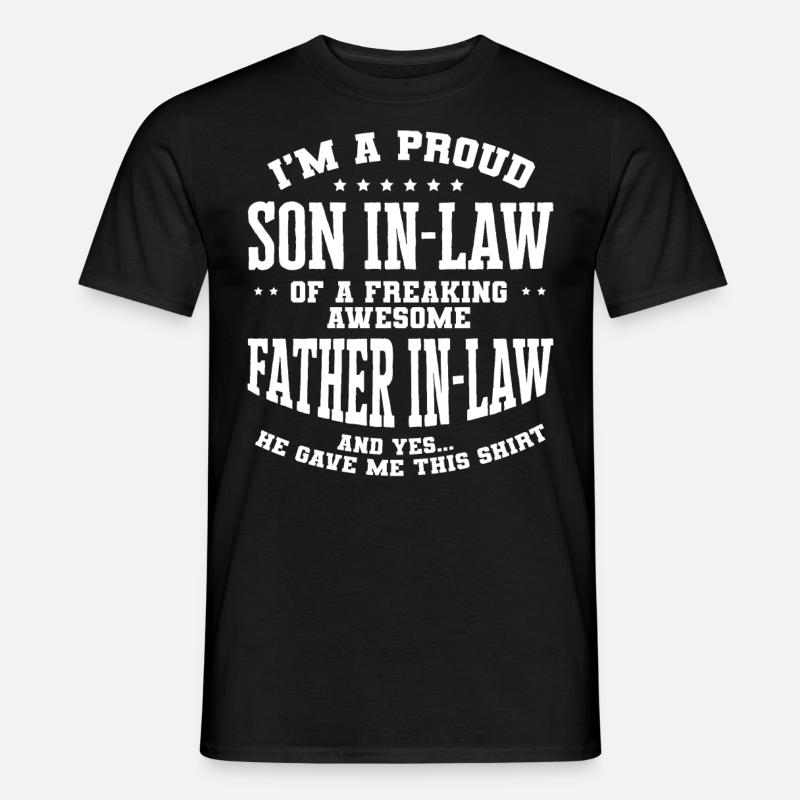 Schwiegersohn Der Schwiegermutter - Männer T-Shirt - Schwarz