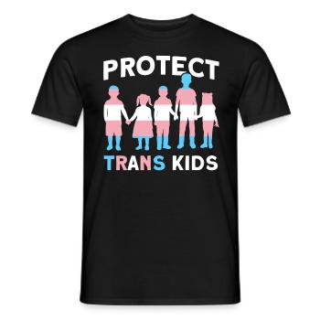 Schützen LGBT Pride Month Trans CSD - Männer T-Shirt - Schwarz - Vorne - AI Model Male 178 light (178cm)