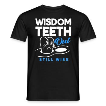 Wisdom Teeth Wisdom Tooth Patient Dentist - Men's T-Shirt - black - Front - AI Model Male 178 light (178cm)