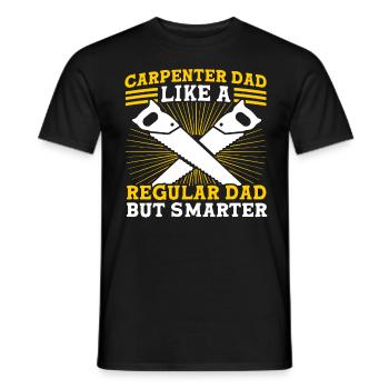 Klug Père Zimmermann Père Famille - T-shirt homme - noir - Devant - AI Model Male 178 light (178cm)