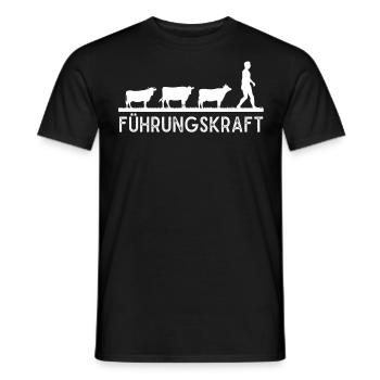 Führungskraft, Hühnerzucht, Hühner - Männer T-Shirt - Schwarz - Vorne - AI Model Male 178 light (178cm)