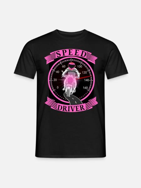 MOTORRAD - Männer T-Shirt - Schwarz