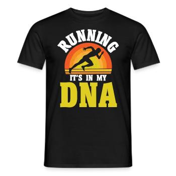 Motivation Streak Running Runner Marathon - T-shirt homme - noir - Devant - AI Model Male 178 light (178cm)