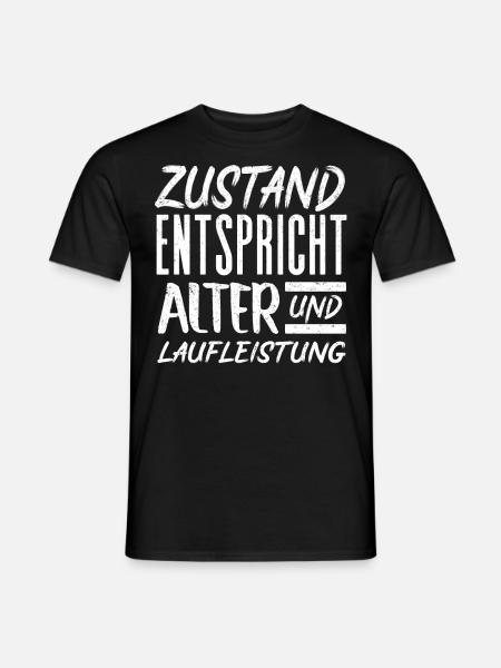 Respektieren Das Alter, - Männer T-Shirt - Schwarz