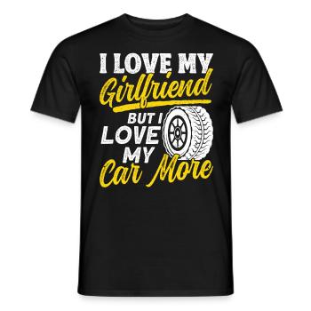 Lustig Autowerkstatt KFZ Mechaniker Autoliebhaber - Männer T-Shirt - Schwarz - Vorne - AI Model Male 178 light (178cm)