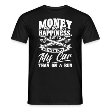Lustig Autowerkstatt KFZ Mechaniker Autoliebhaber - Männer T-Shirt - Schwarz - Vorne - AI Model Male 178 light (178cm)