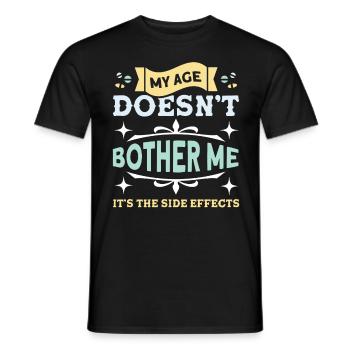 Personnes âgées Grand-père sarcastique - T-shirt homme - noir - Devant - AI Model Male 178 light (178cm)