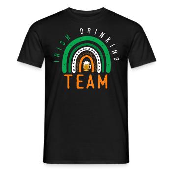 Équipe irlandaise de boisson - T-shirt homme - noir - Devant - AI Model Male 178 light (178cm)