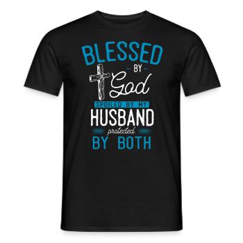 Gott Bund, Psalm, Christian - Männer T-Shirt - Schwarz - Vorne - AI Model Male 178 light (178cm)