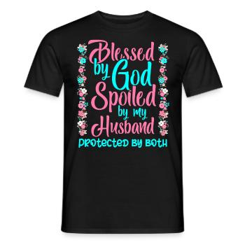 Gott Bund, Psalm, Christian - Männer T-Shirt - Schwarz - Vorne - AI Model Male 178 light (178cm)