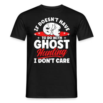 Geisterjäger Geister Paranormale Untersuchung - Männer T-Shirt - Schwarz - Vorne - AI Model Male 178 light (178cm)