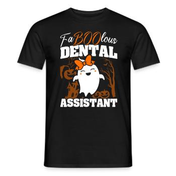 Dentist Halloween Costume Dental Assistant - Men's T-Shirt - black - Front - AI Model Male 178 light (178cm)