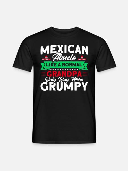 Mexico Mexican Roots Gift - Men's T-Shirt - black