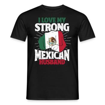Mexiko Mexikanische Wurzeln Geschenk - Männer T-Shirt - Schwarz - Vorne - AI Model Male 178 light (178cm)