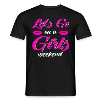 Maid of Honor Girls Evening Party Ladies Gift - Men's T-Shirt - black - Front - AI Model Male 178 light (178cm)