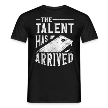 Cornhole -Spieler, Cornhole - Männer T-Shirt - Schwarz - Vorne - AI Model Male 178 light (178cm)